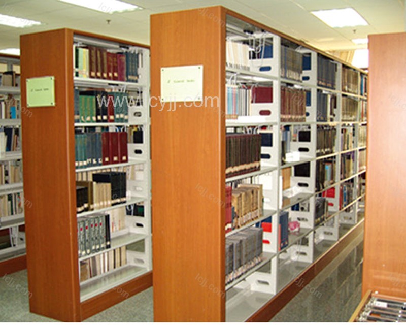 图书馆双面书架LCY-SJ-15 空间优化与图书管理的智慧之选
